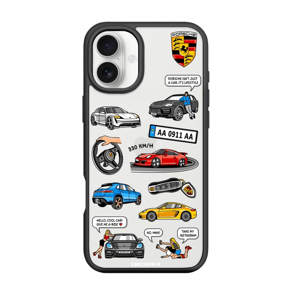 Чохол для iPhone 16 PORSCHE - INCADE