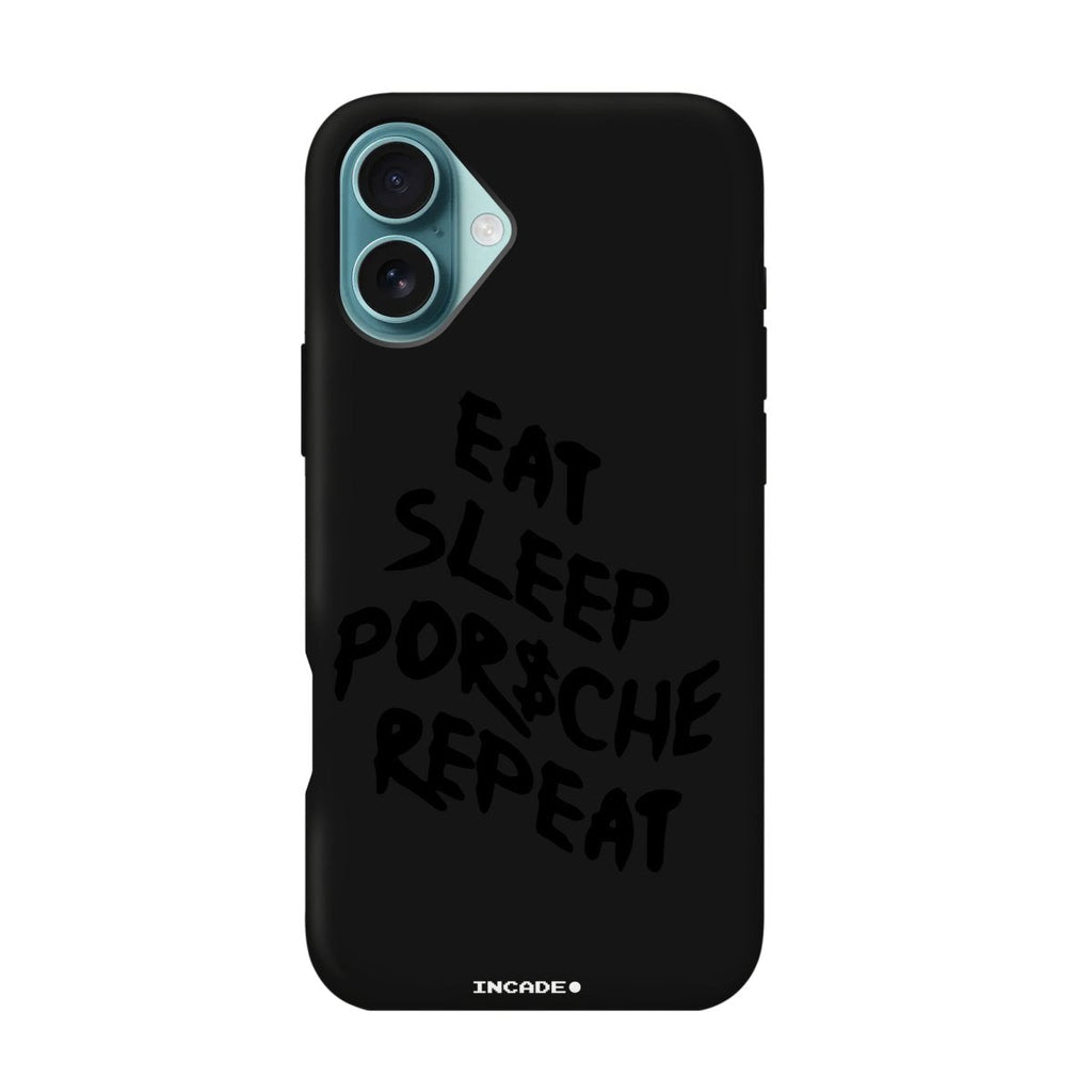 Чохол для iPhone 16 porsche black - INCADE