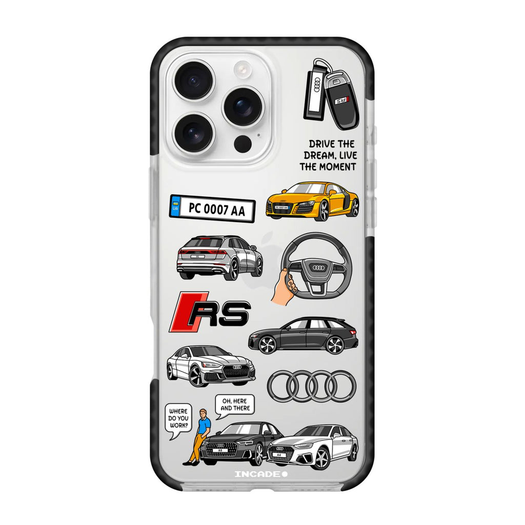 Чохол для iPhone 16 Pro AUDI - INCADE