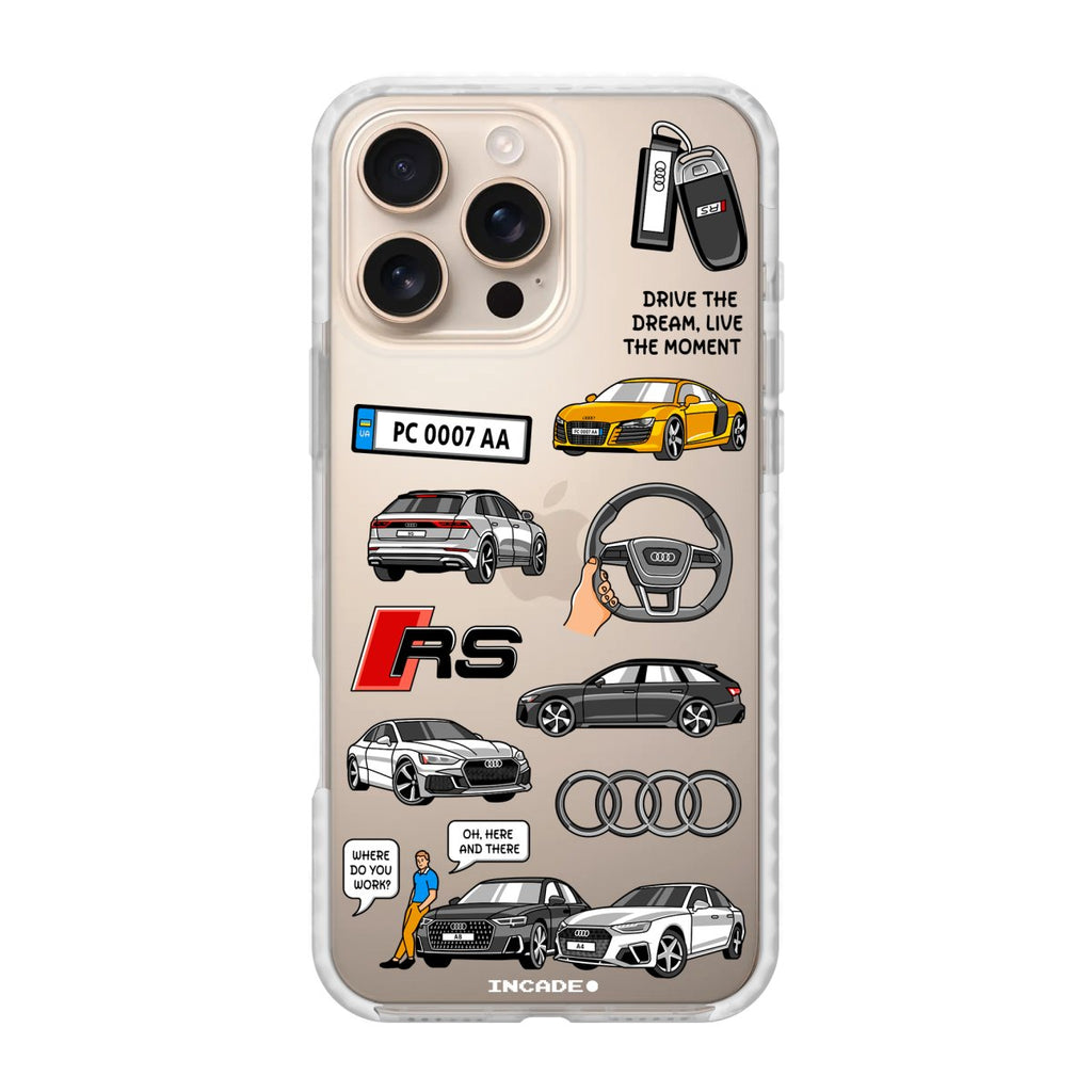 Чохол для iPhone 16 Pro AUDI - INCADE