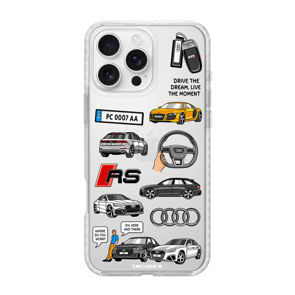 Чохол для iPhone 16 Pro AUDI - INCADE