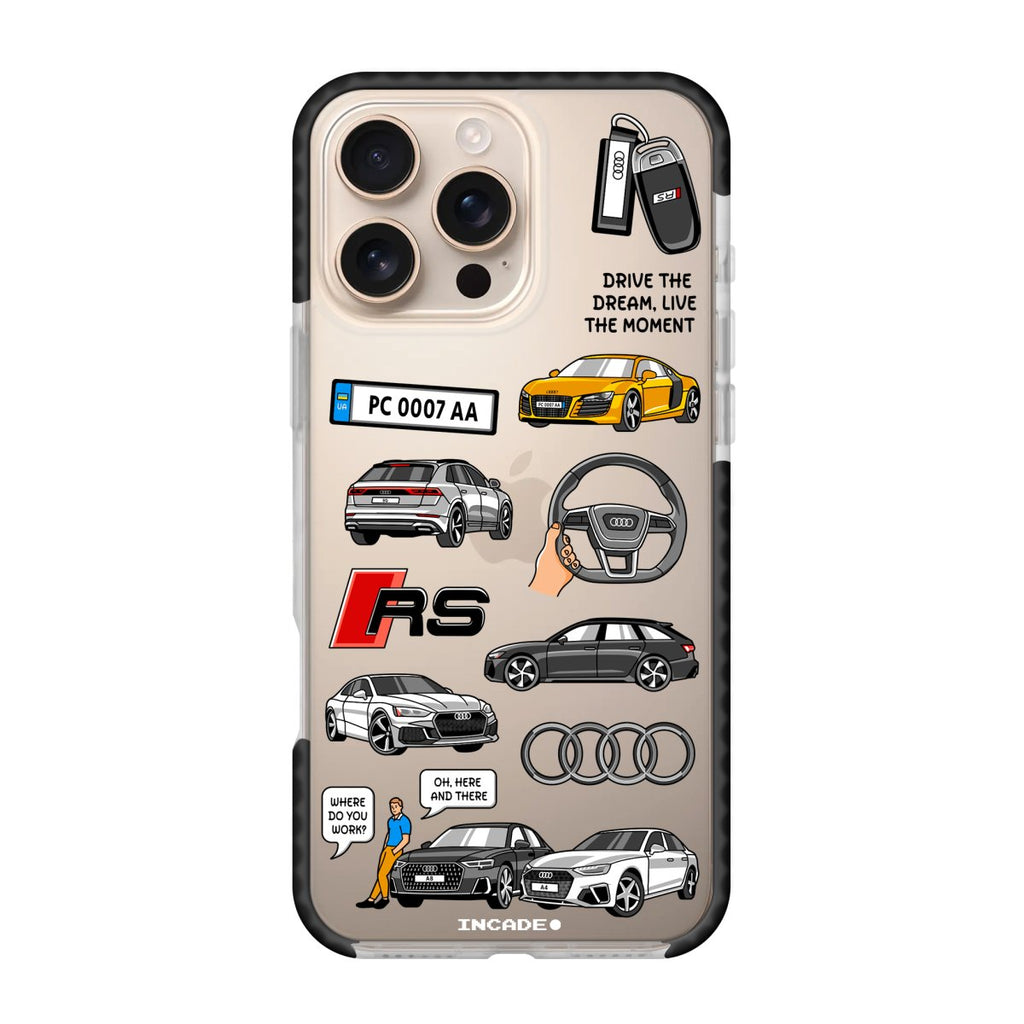 Чохол для iPhone 16 Pro AUDI - INCADE