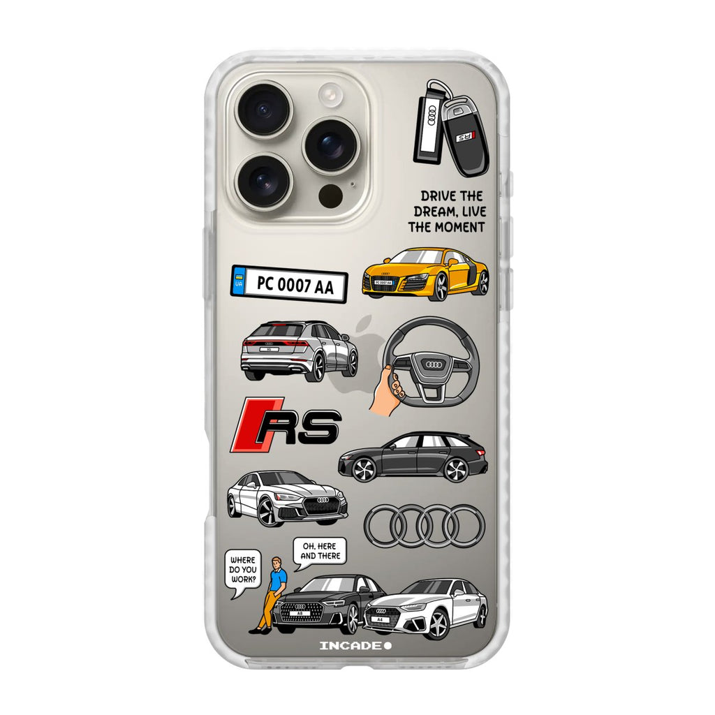 Чохол для iPhone 16 Pro AUDI - INCADE