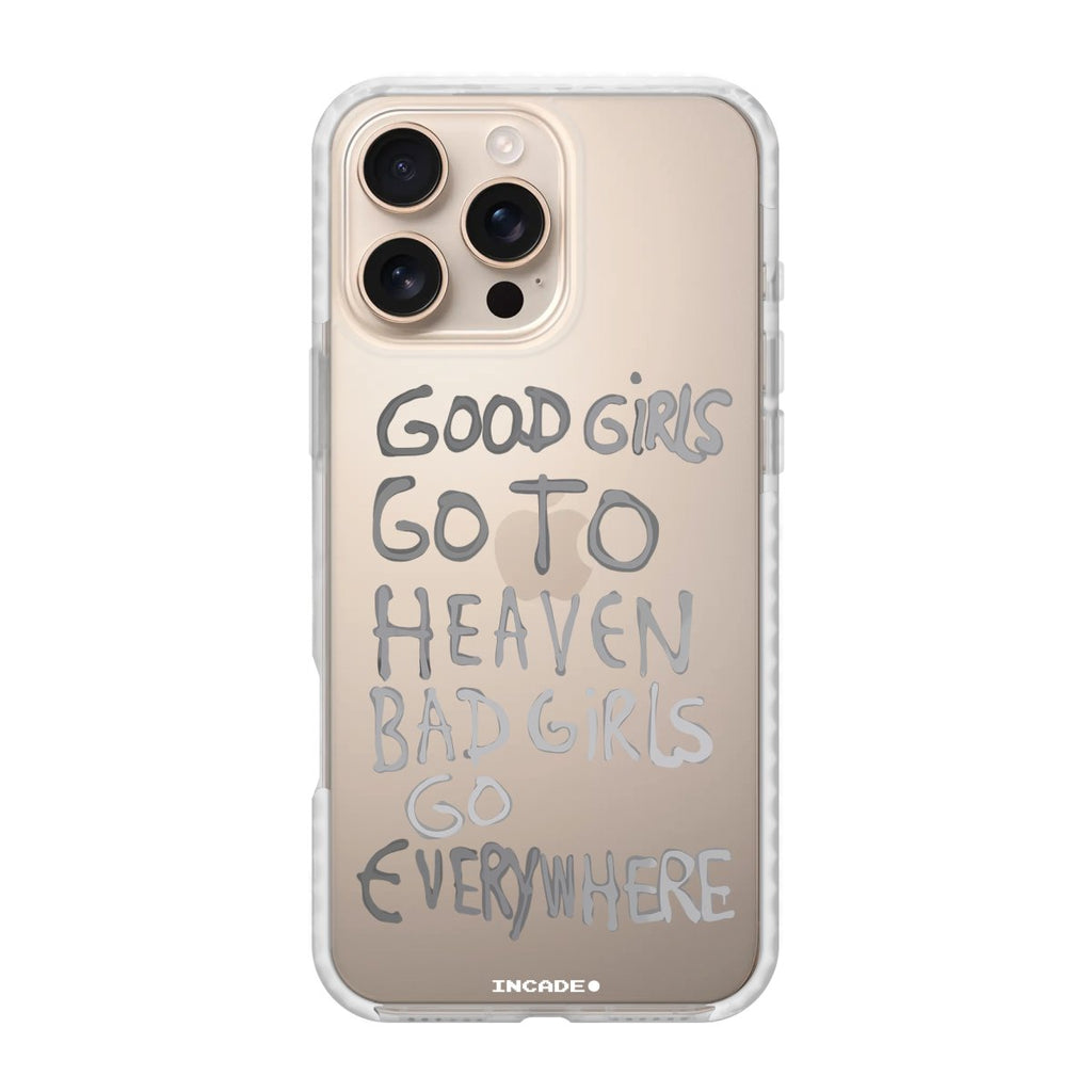 Чохол для iPhone 16 Pro bad girl silver - INCADE