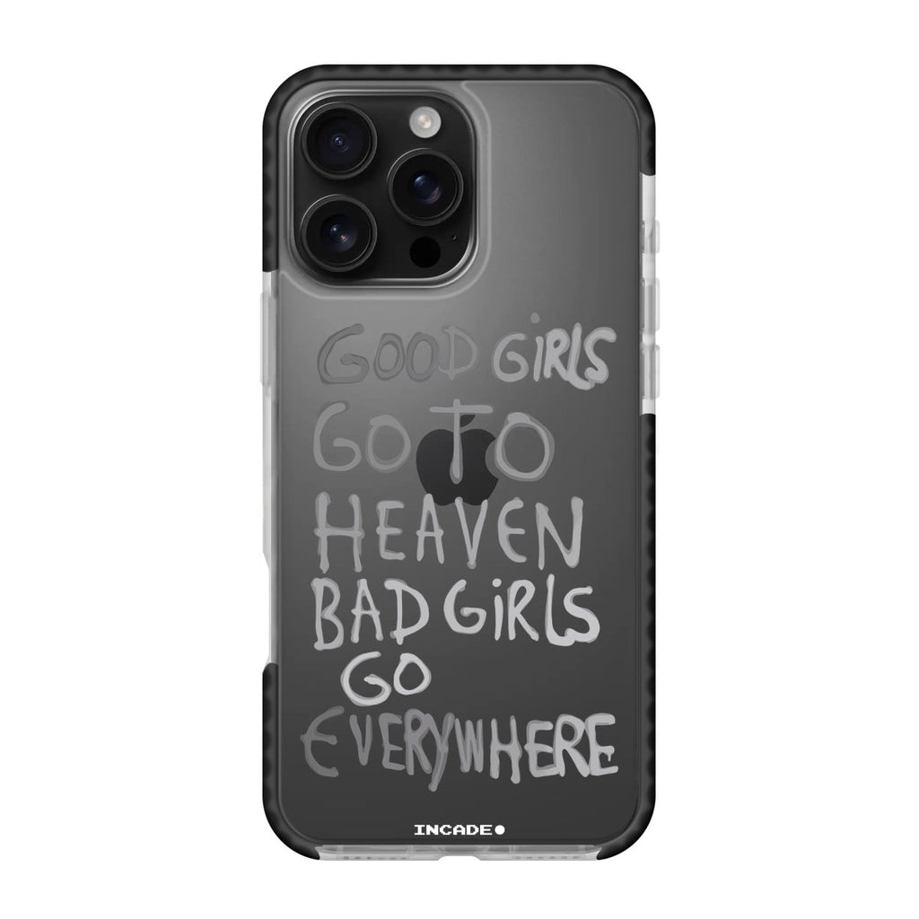 Чохол для iPhone 16 Pro bad girl silver - INCADE