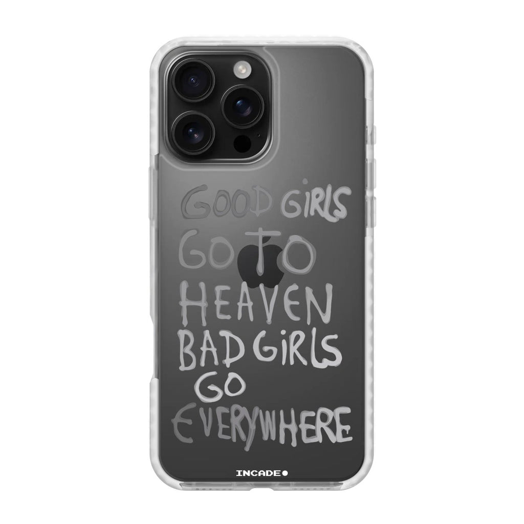 Чохол для iPhone 16 Pro bad girl silver - INCADE
