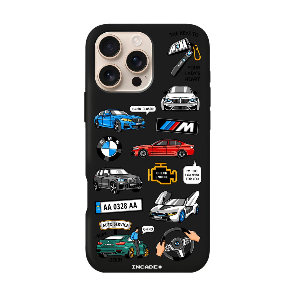 Чохол для iPhone 16 Pro BMW - INCADE