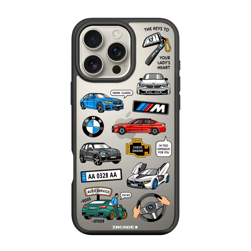Чохол для iPhone 16 Pro BMW - INCADE