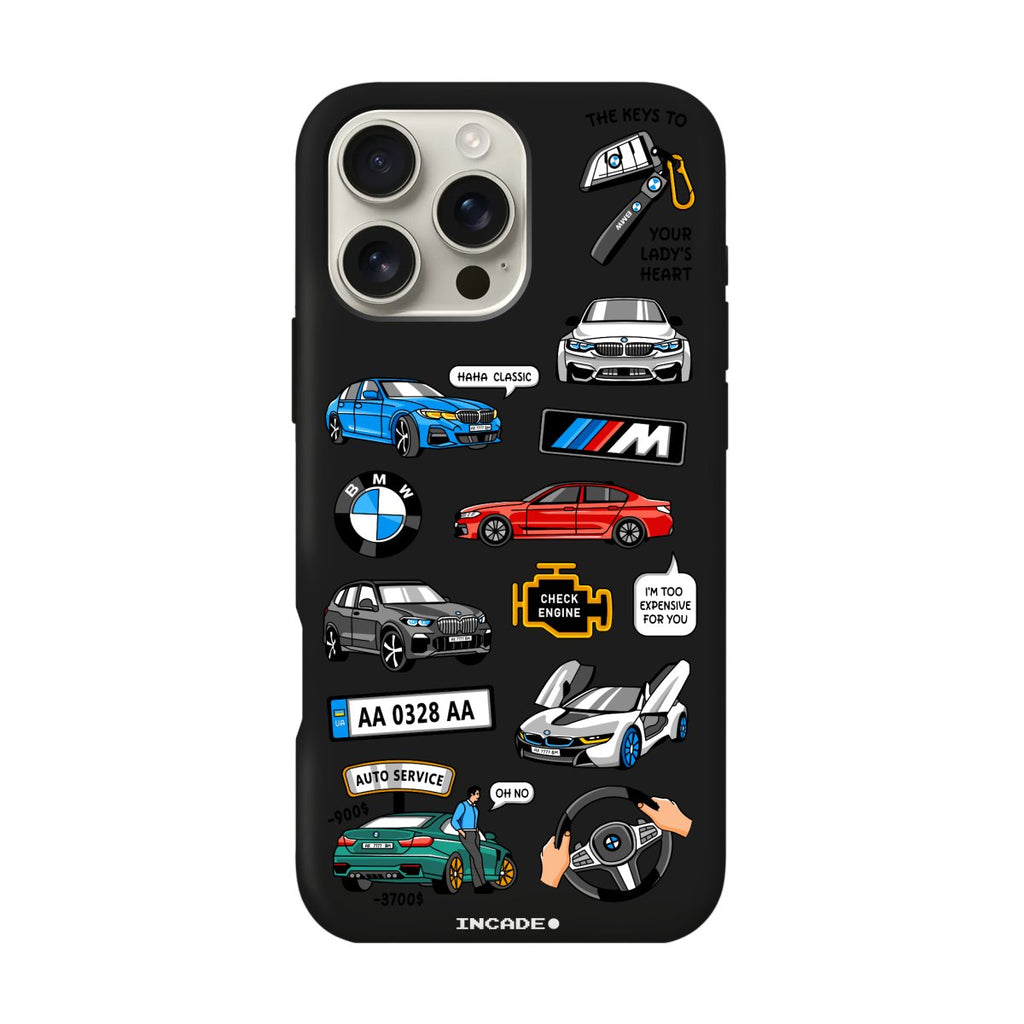 Чохол для iPhone 16 Pro BMW - INCADE