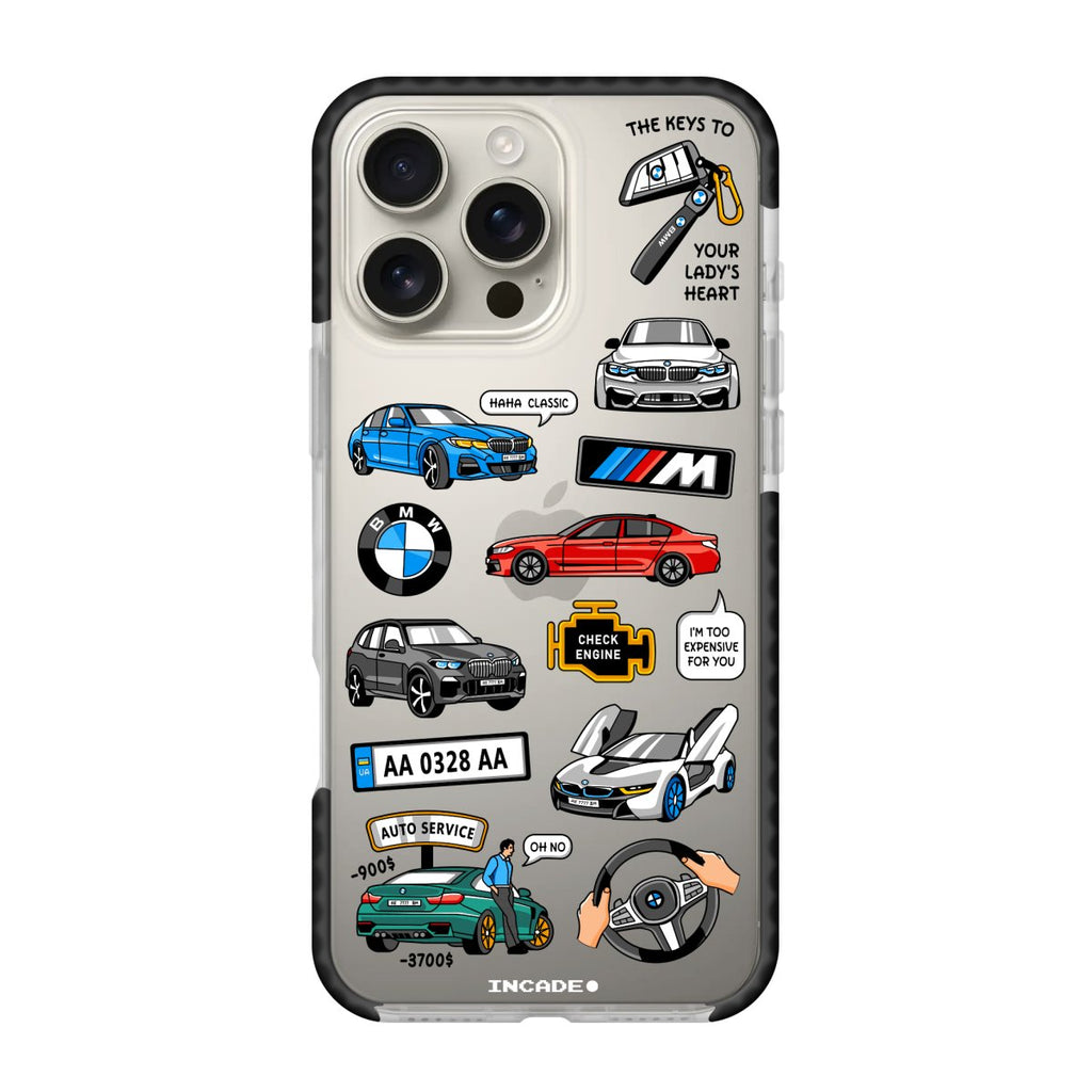 Чохол для iPhone 16 Pro BMW - INCADE
