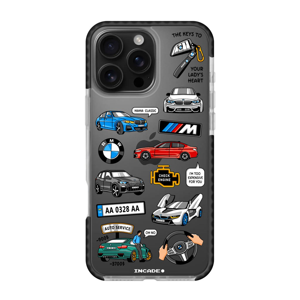 Чохол для iPhone 16 Pro BMW - INCADE
