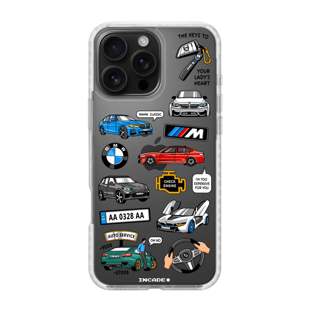 Чохол для iPhone 16 Pro BMW - INCADE