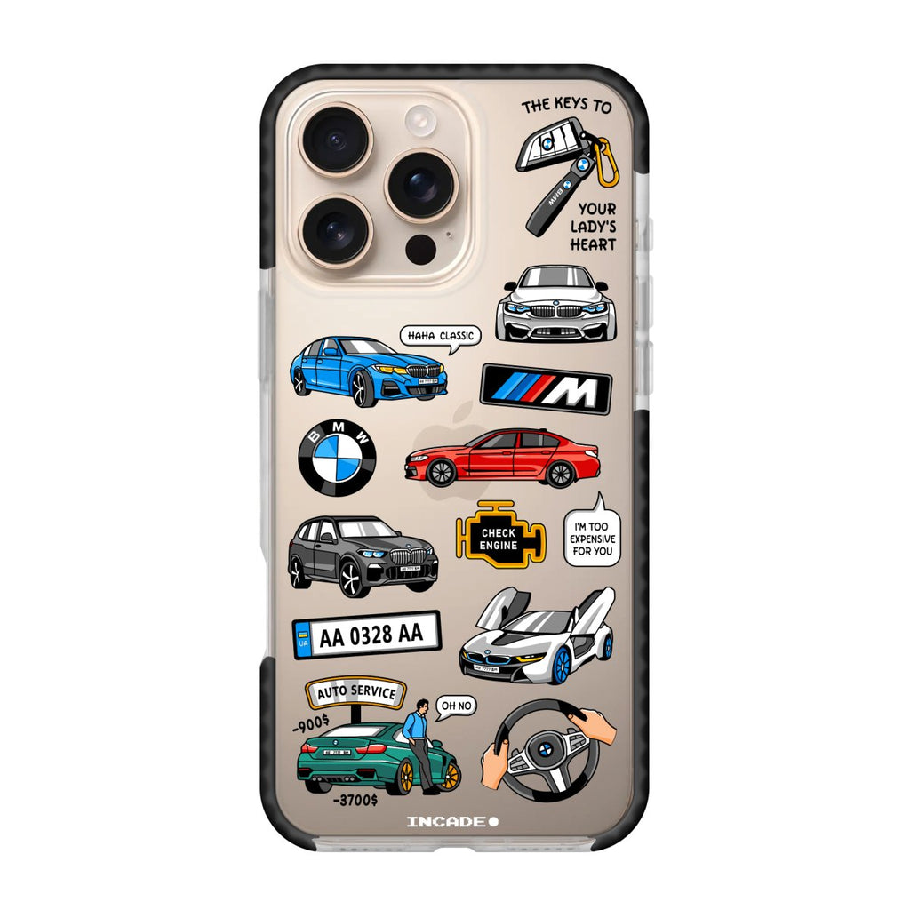 Чохол для iPhone 16 Pro BMW - INCADE