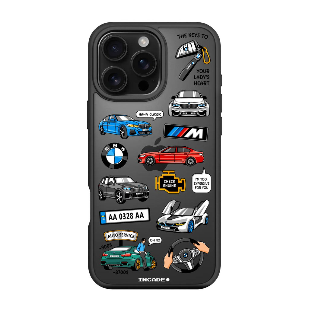 Чохол для iPhone 16 Pro BMW - INCADE