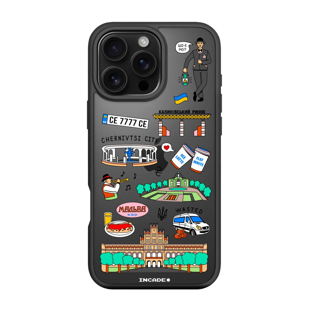 Чохол для iPhone 16 Pro CHERNIVTSI - INCADE