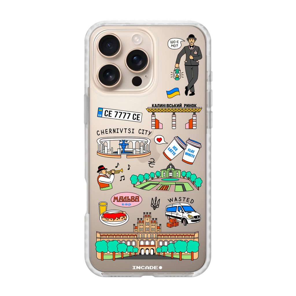Чохол для iPhone 16 Pro CHERNIVTSI - INCADE