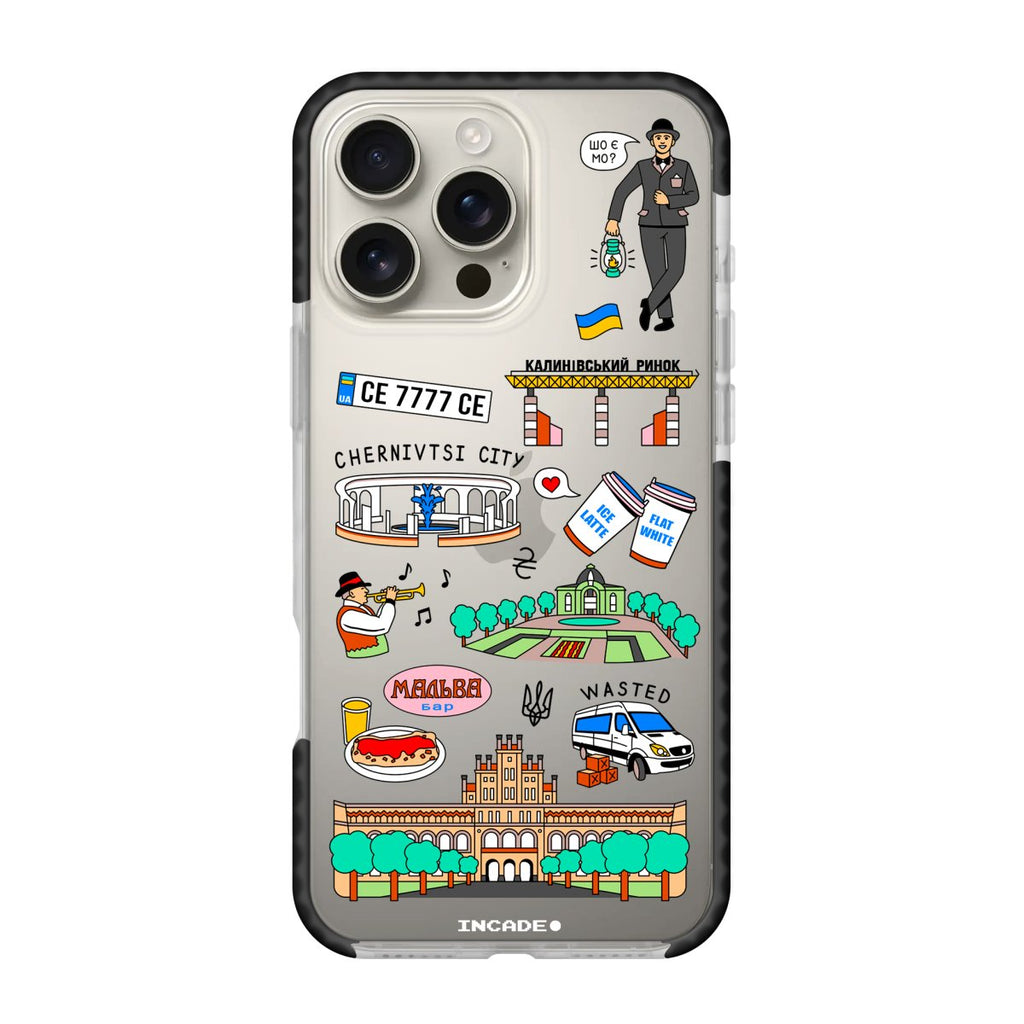 Чохол для iPhone 16 Pro CHERNIVTSI - INCADE