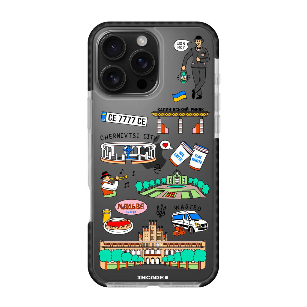 Чохол для iPhone 16 Pro CHERNIVTSI - INCADE