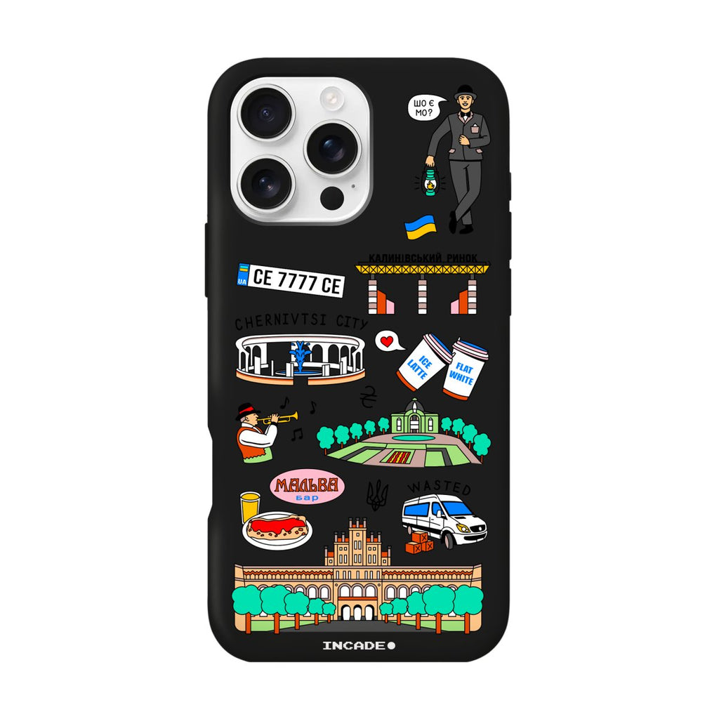 Чохол для iPhone 16 Pro CHERNIVTSI - INCADE