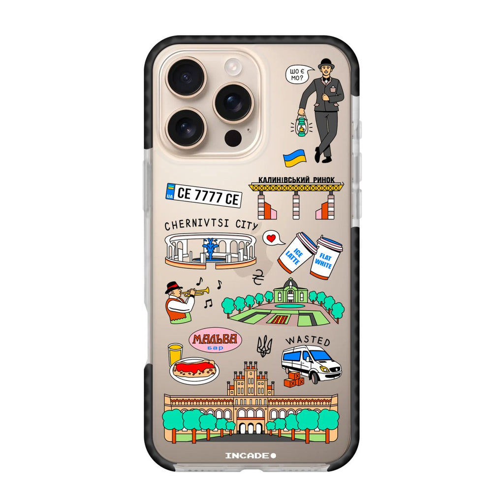 Чохол для iPhone 16 Pro CHERNIVTSI - INCADE