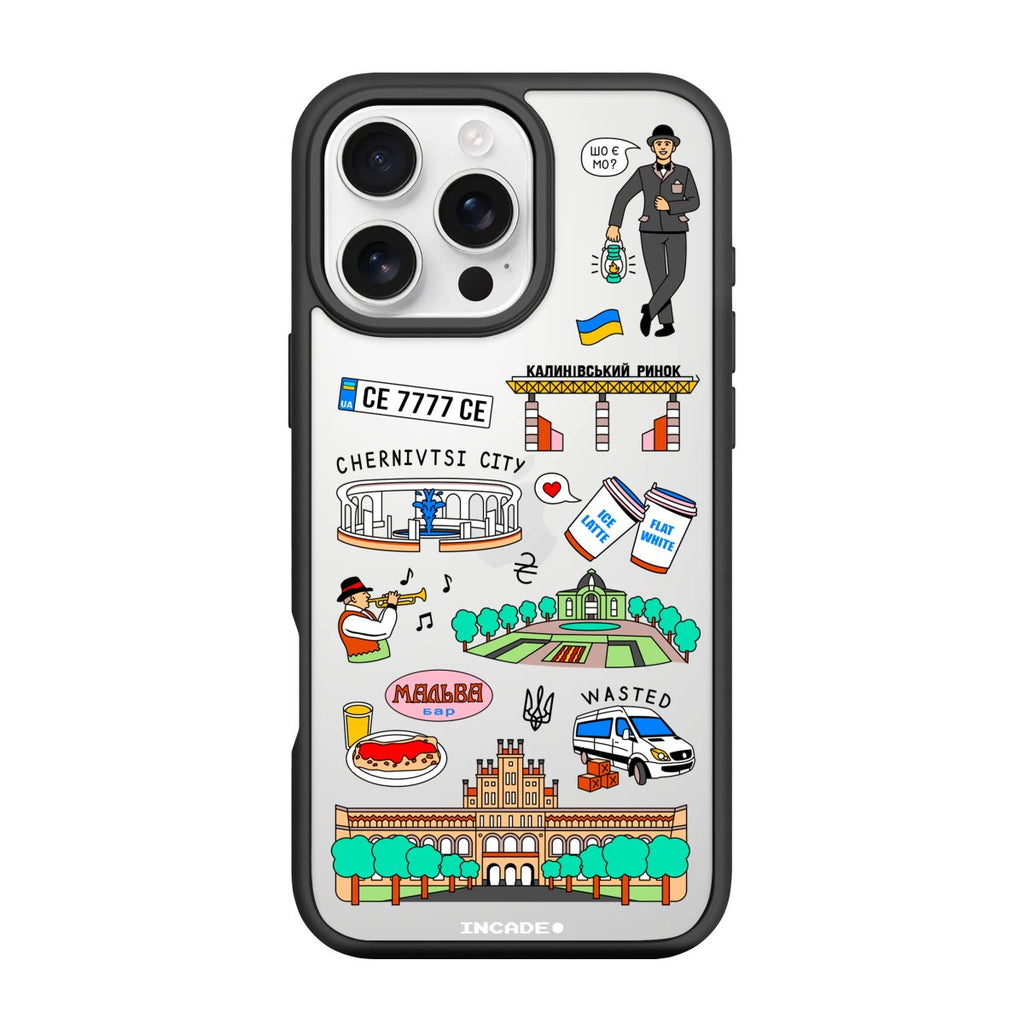 Чохол для iPhone 16 Pro CHERNIVTSI - INCADE