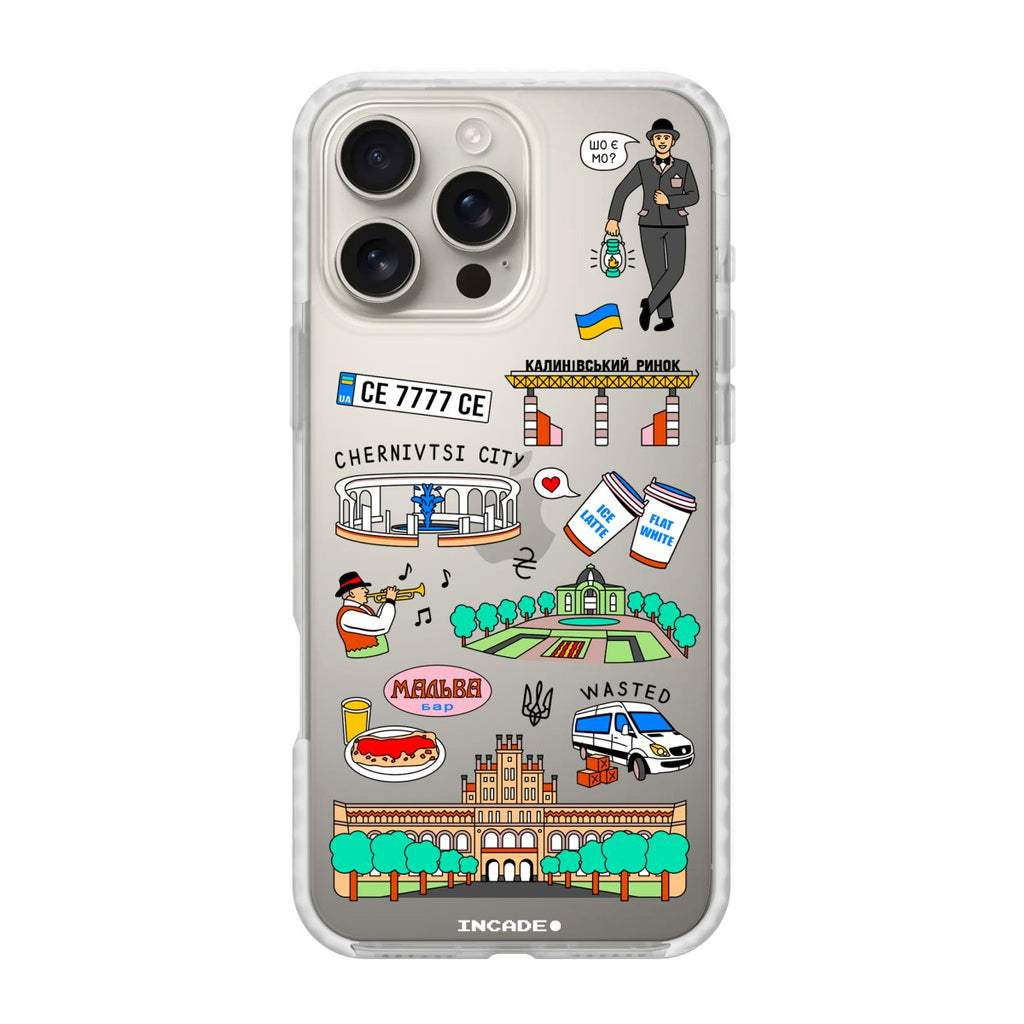 Чохол для iPhone 16 Pro CHERNIVTSI - INCADE
