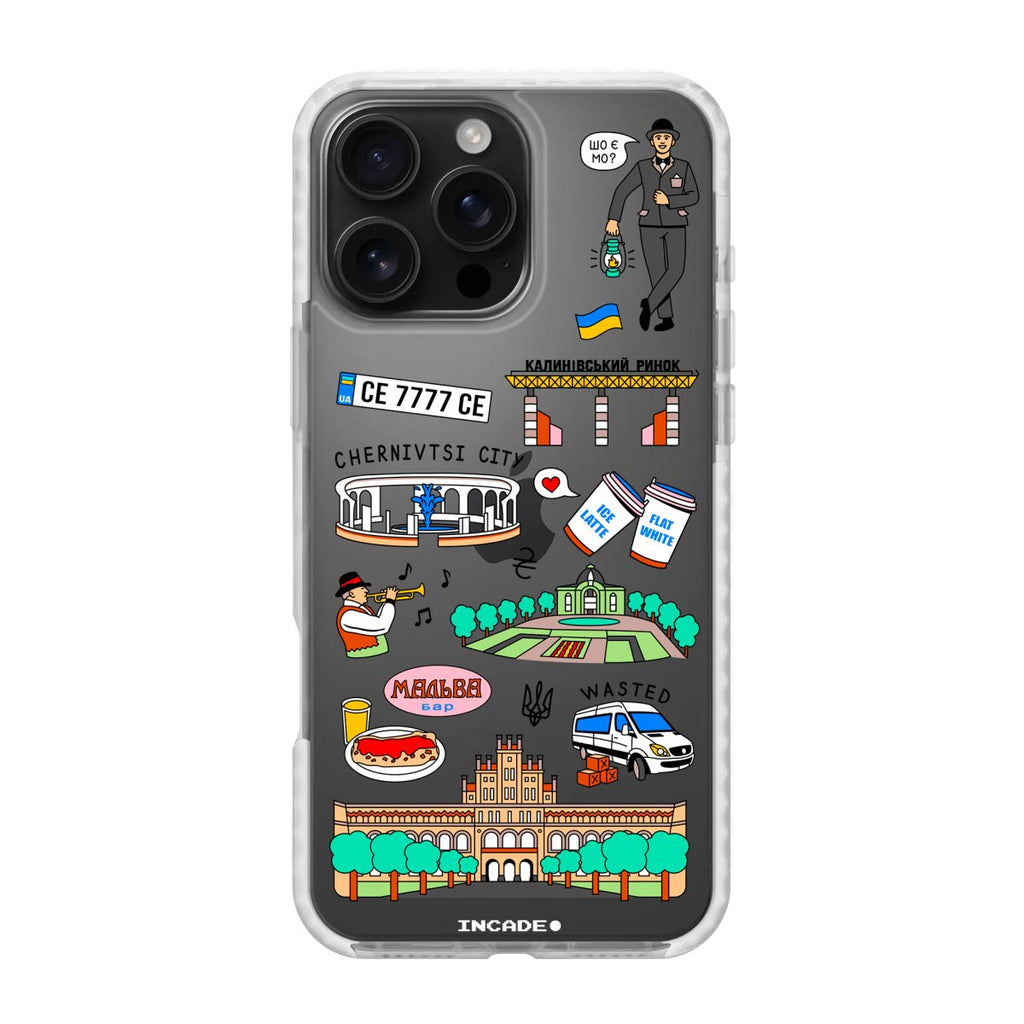 Чохол для iPhone 16 Pro CHERNIVTSI - INCADE