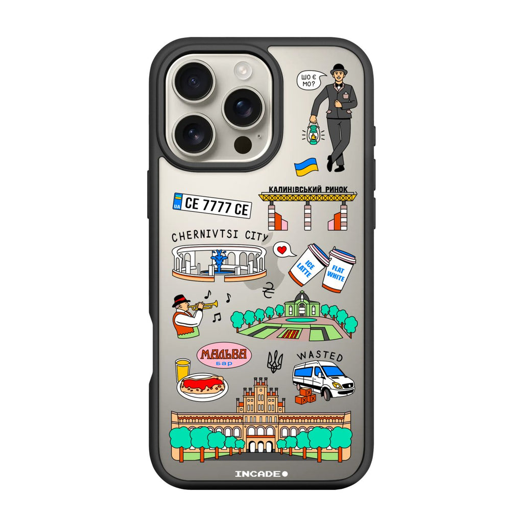 Чохол для iPhone 16 Pro CHERNIVTSI - INCADE