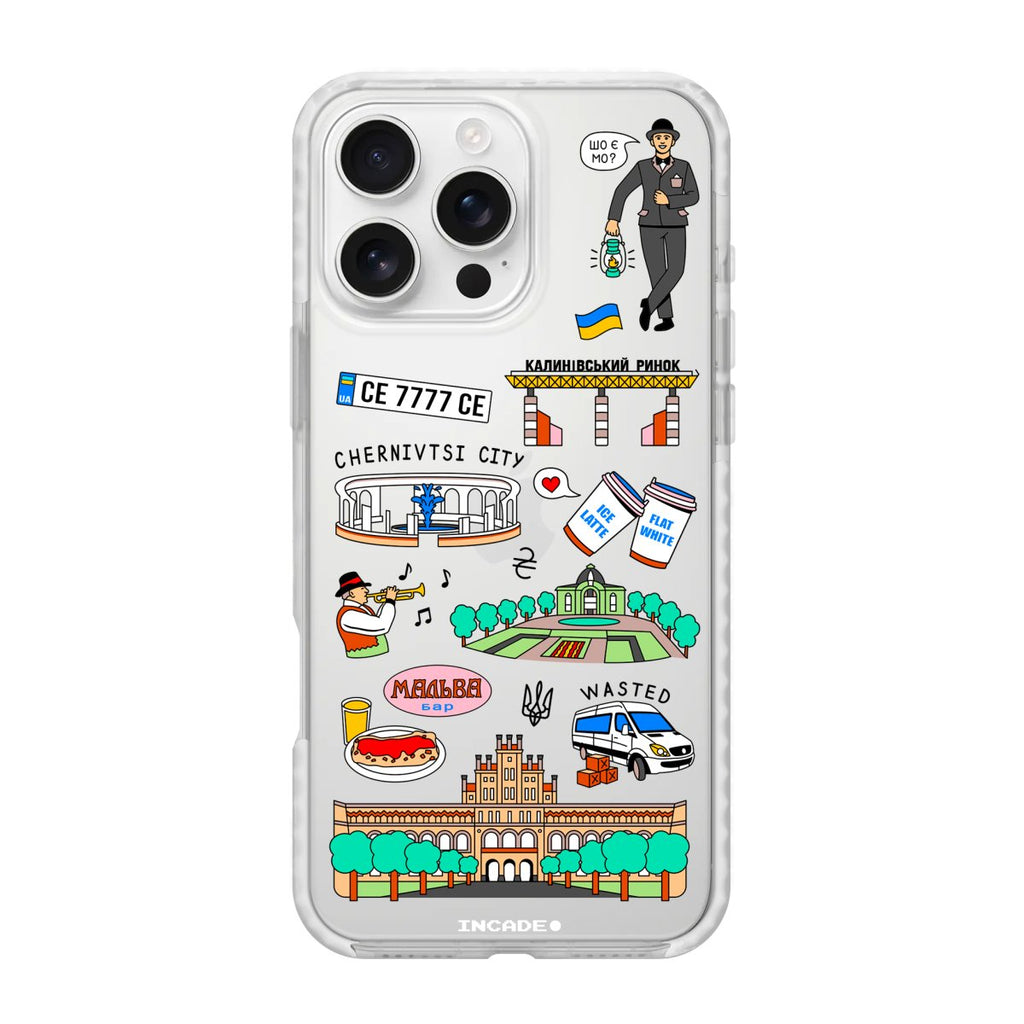 Чохол для iPhone 16 Pro CHERNIVTSI - INCADE