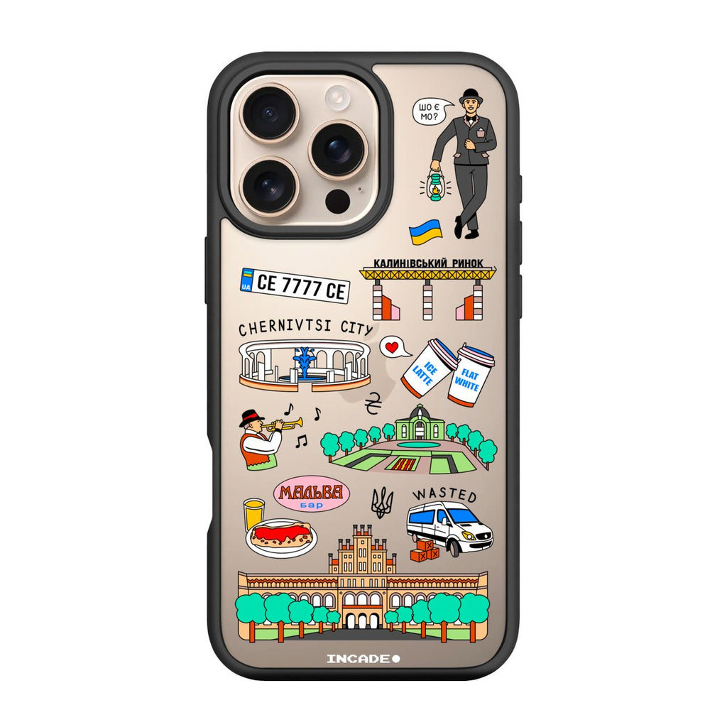 Чохол для iPhone 16 Pro CHERNIVTSI - INCADE