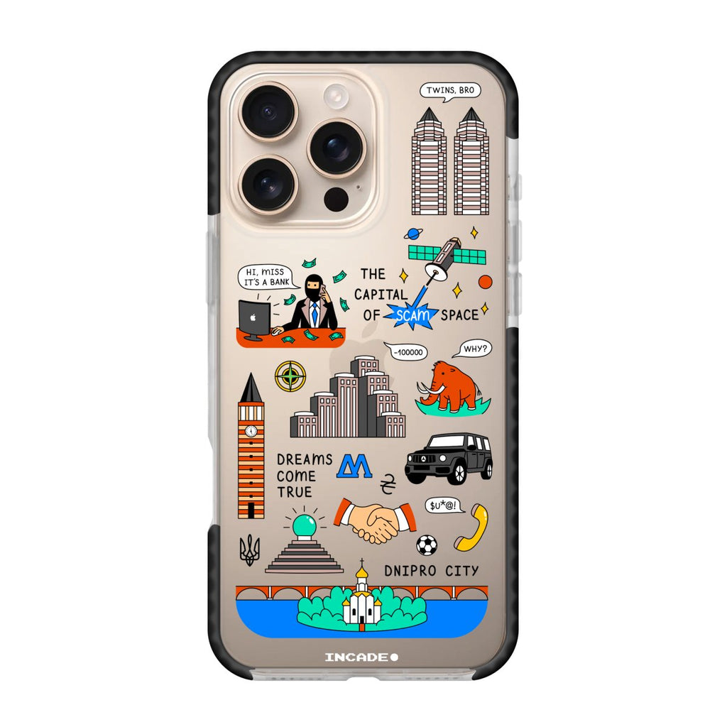 Чохол для iPhone 16 Pro DNIPRO - INCADE