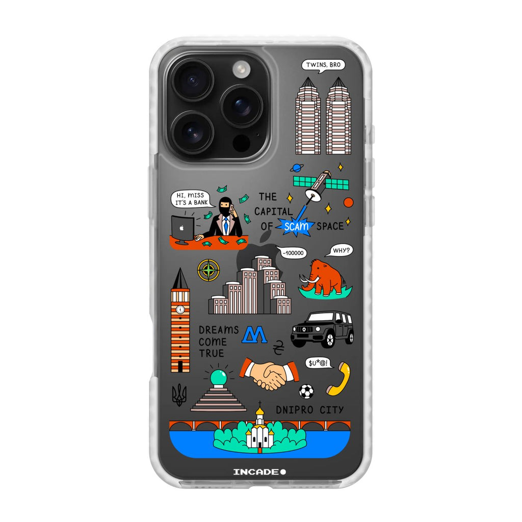 Чохол для iPhone 16 Pro DNIPRO - INCADE