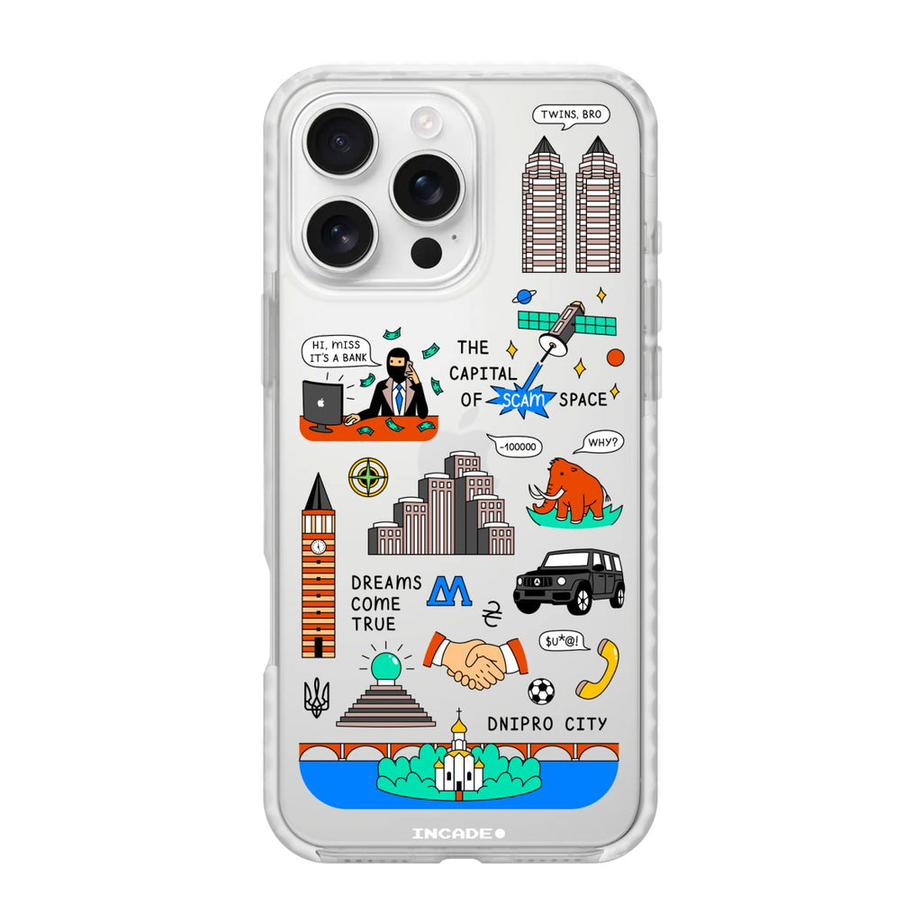 Чохол для iPhone 16 Pro DNIPRO - INCADE