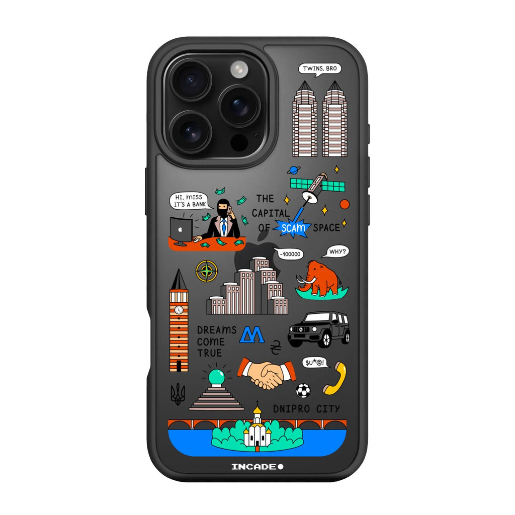 Чохол для iPhone 16 Pro DNIPRO - INCADE