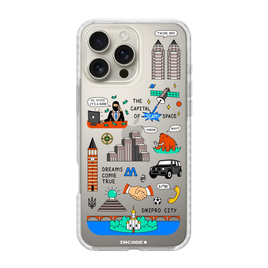 Чохол для iPhone 16 Pro DNIPRO - INCADE