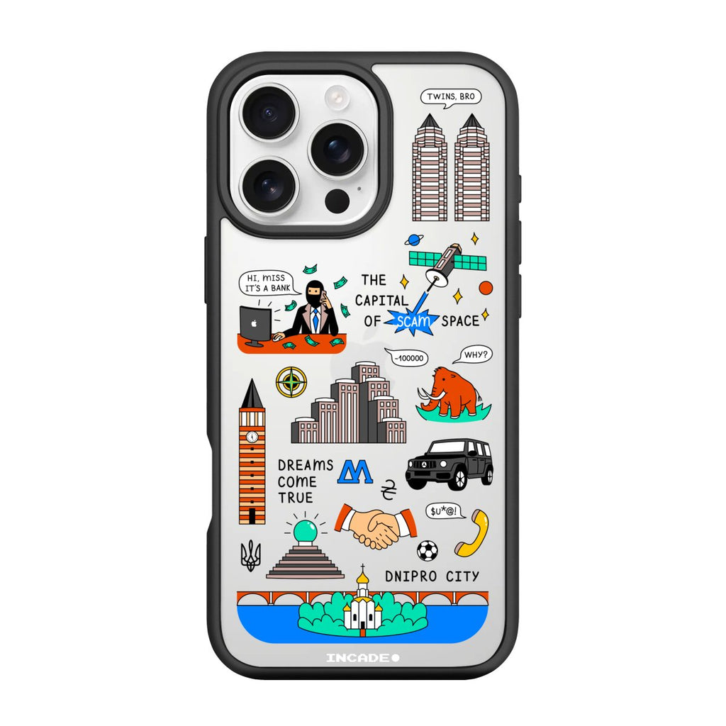 Чохол для iPhone 16 Pro DNIPRO - INCADE