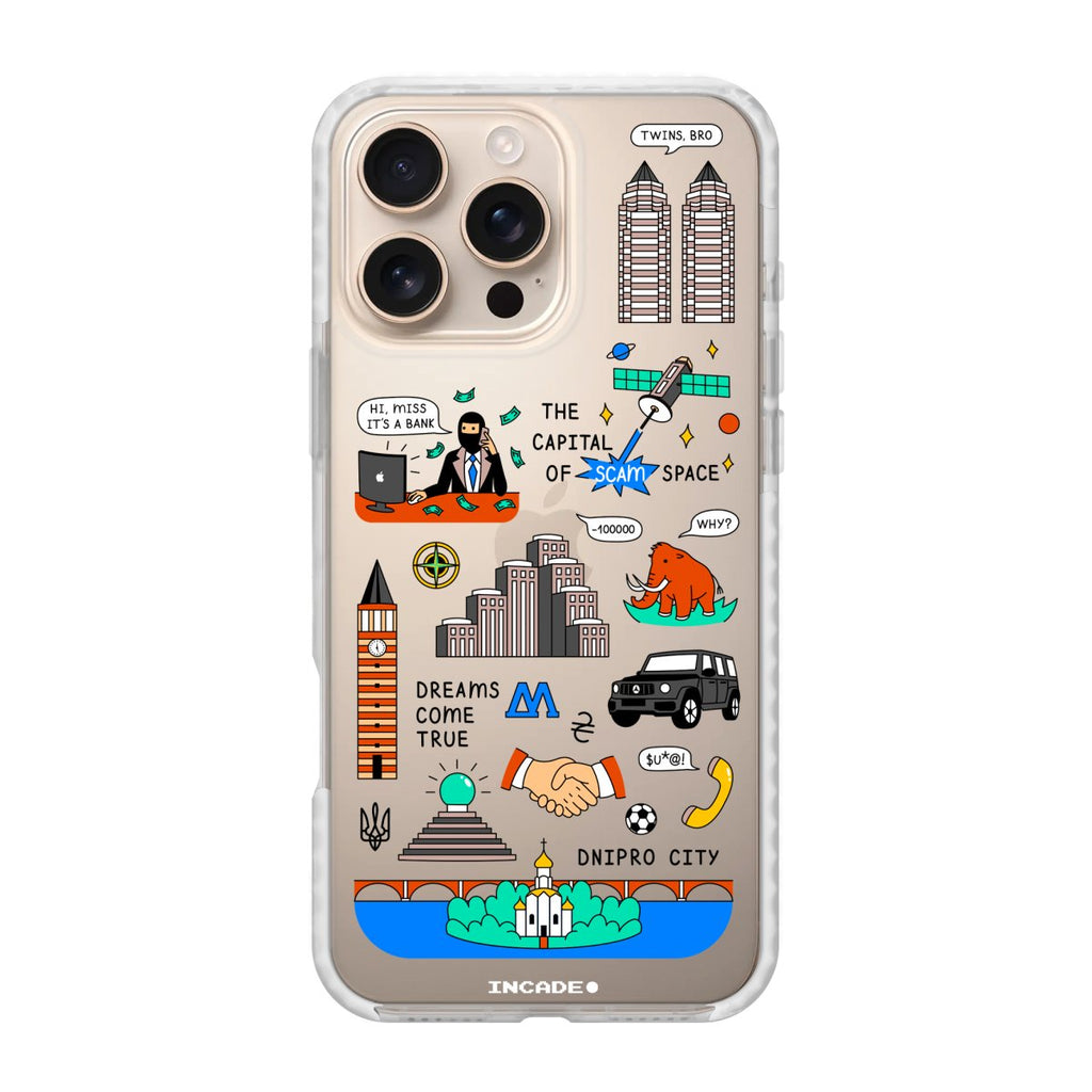 Чохол для iPhone 16 Pro DNIPRO - INCADE
