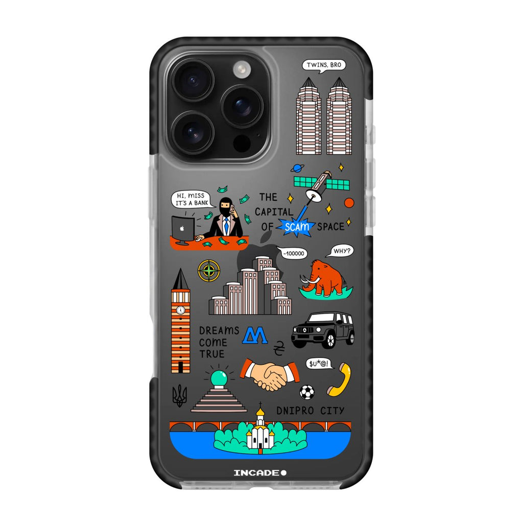 Чохол для iPhone 16 Pro DNIPRO - INCADE