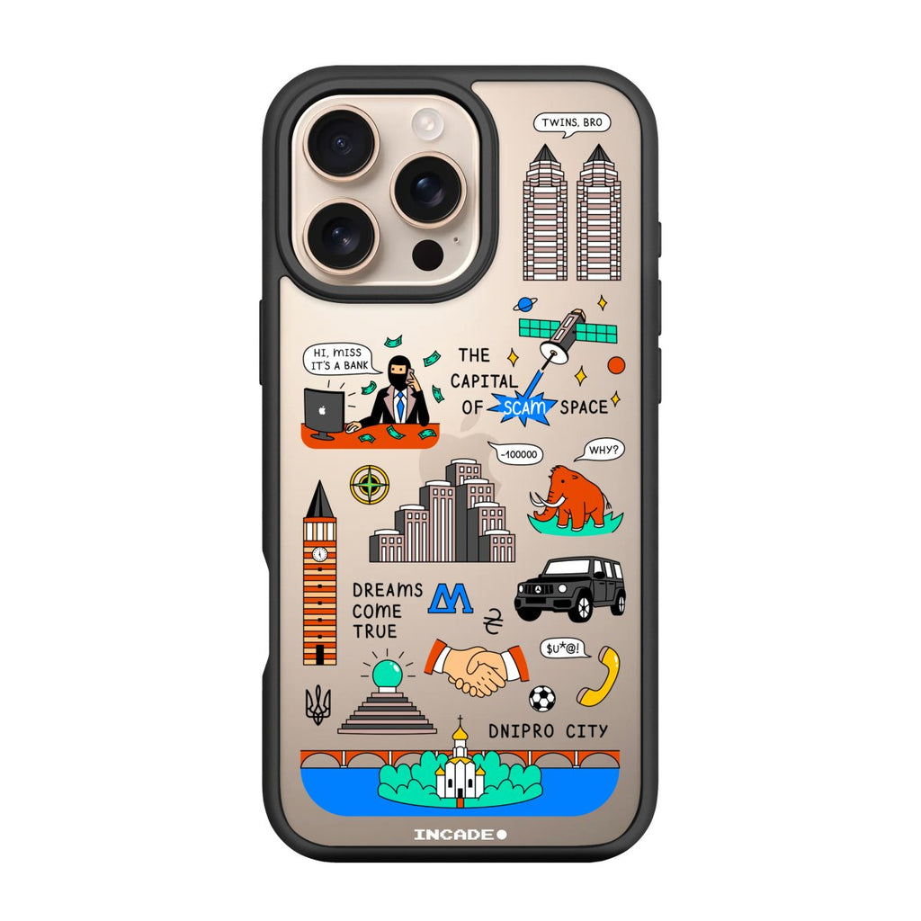 Чохол для iPhone 16 Pro DNIPRO - INCADE