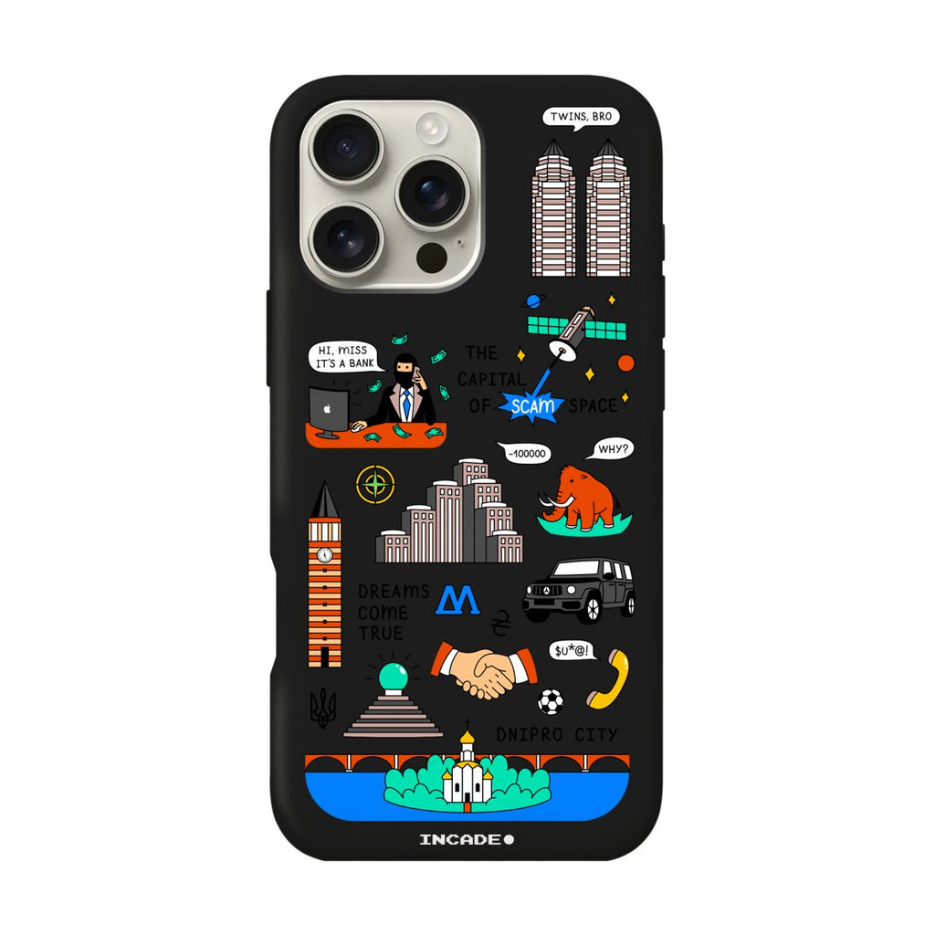 Чохол для iPhone 16 Pro DNIPRO - INCADE