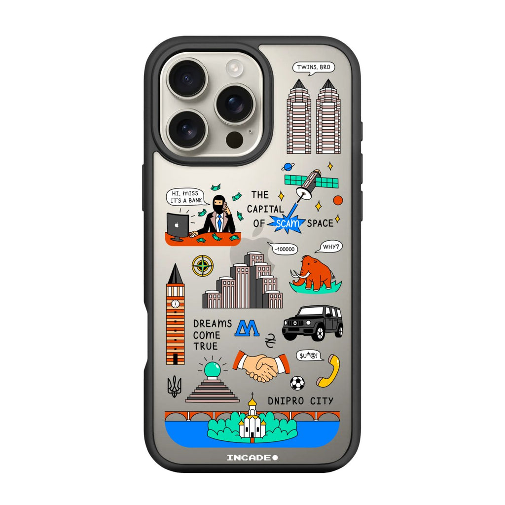 Чохол для iPhone 16 Pro DNIPRO - INCADE