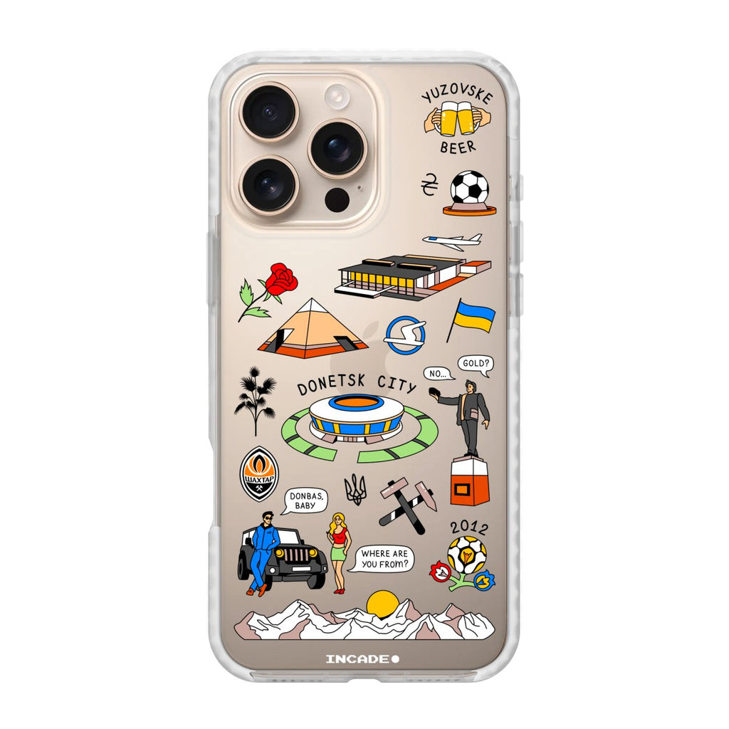 Чохол для iPhone 16 Pro DONETSK - INCADE