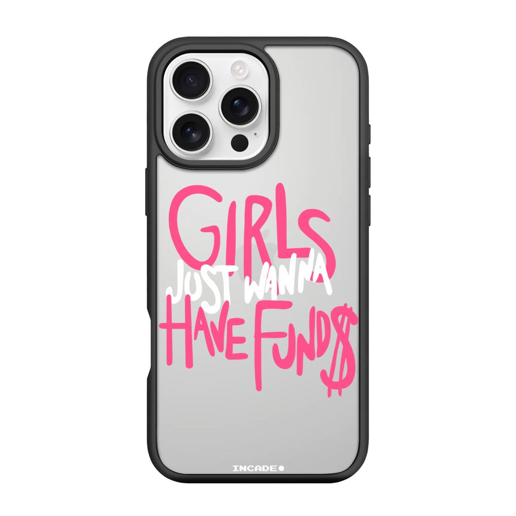 Чохол для iPhone 16 Pro funds pink - INCADE