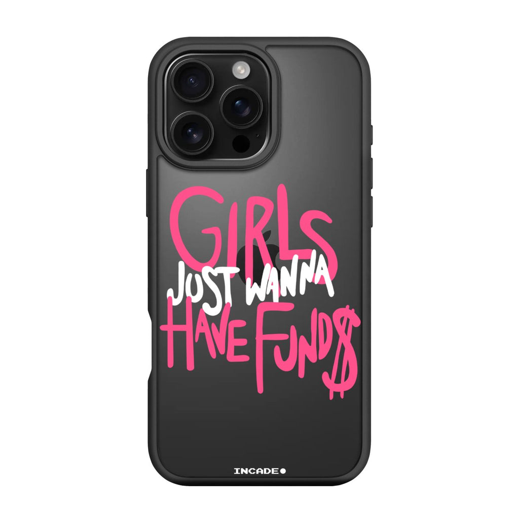 Чохол для iPhone 16 Pro funds pink - INCADE