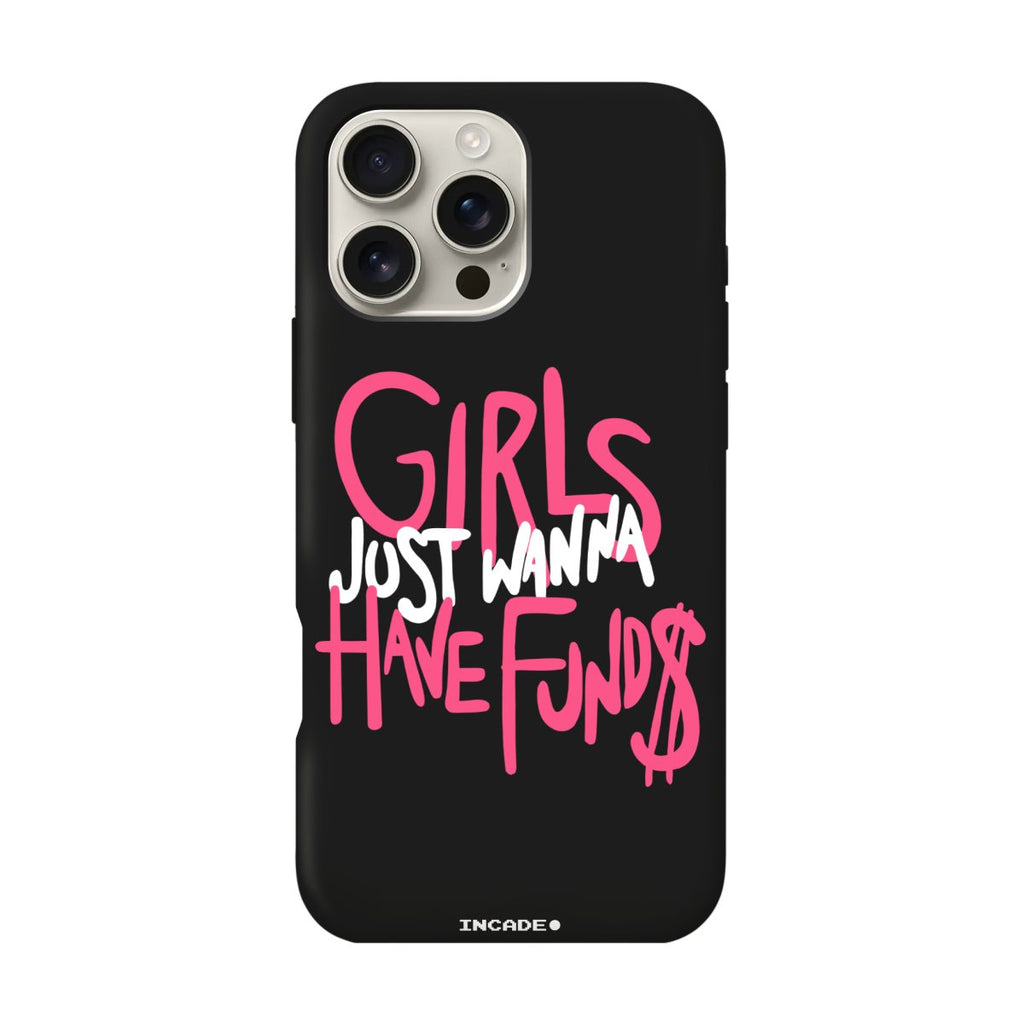 Чохол для iPhone 16 Pro funds pink - INCADE