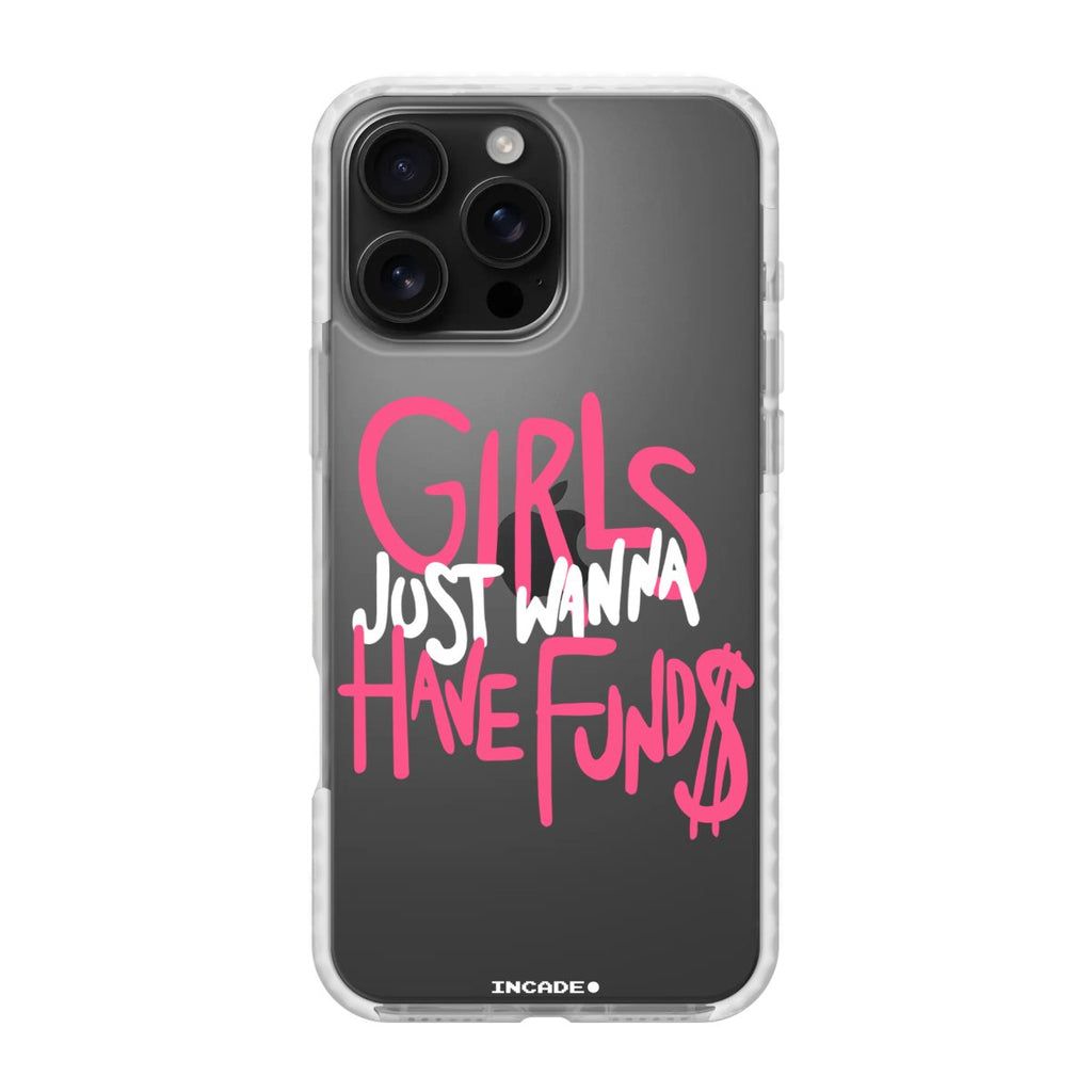 Чохол для iPhone 16 Pro funds pink - INCADE