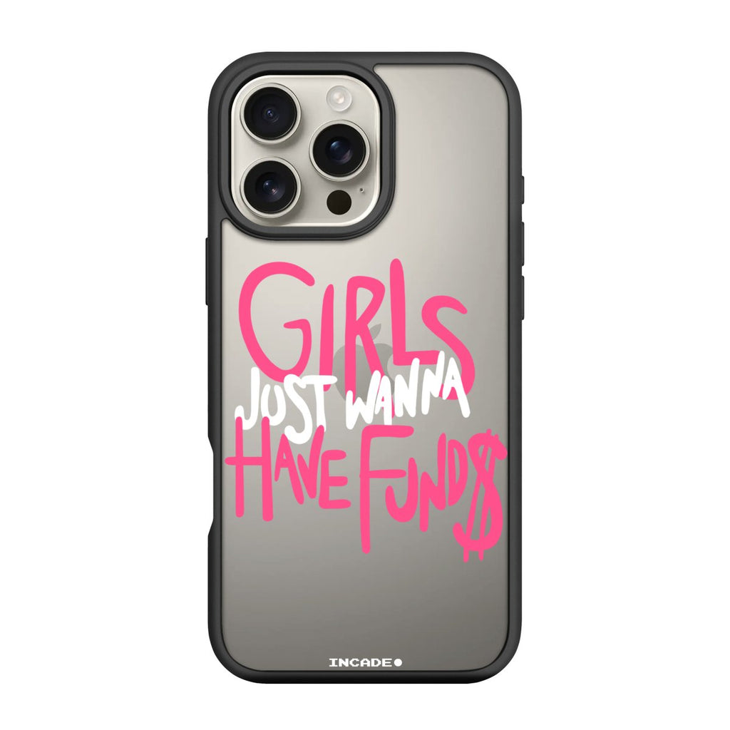 Чохол для iPhone 16 Pro funds pink - INCADE