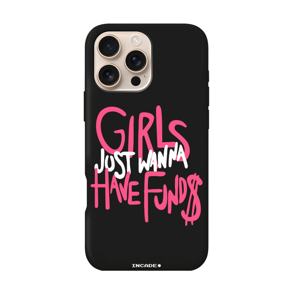 Чохол для iPhone 16 Pro funds pink - INCADE