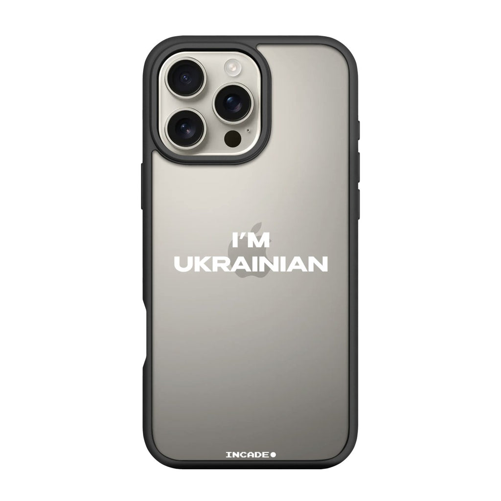 Чохол для iPhone 16 Pro i'm ukrainian - INCADE