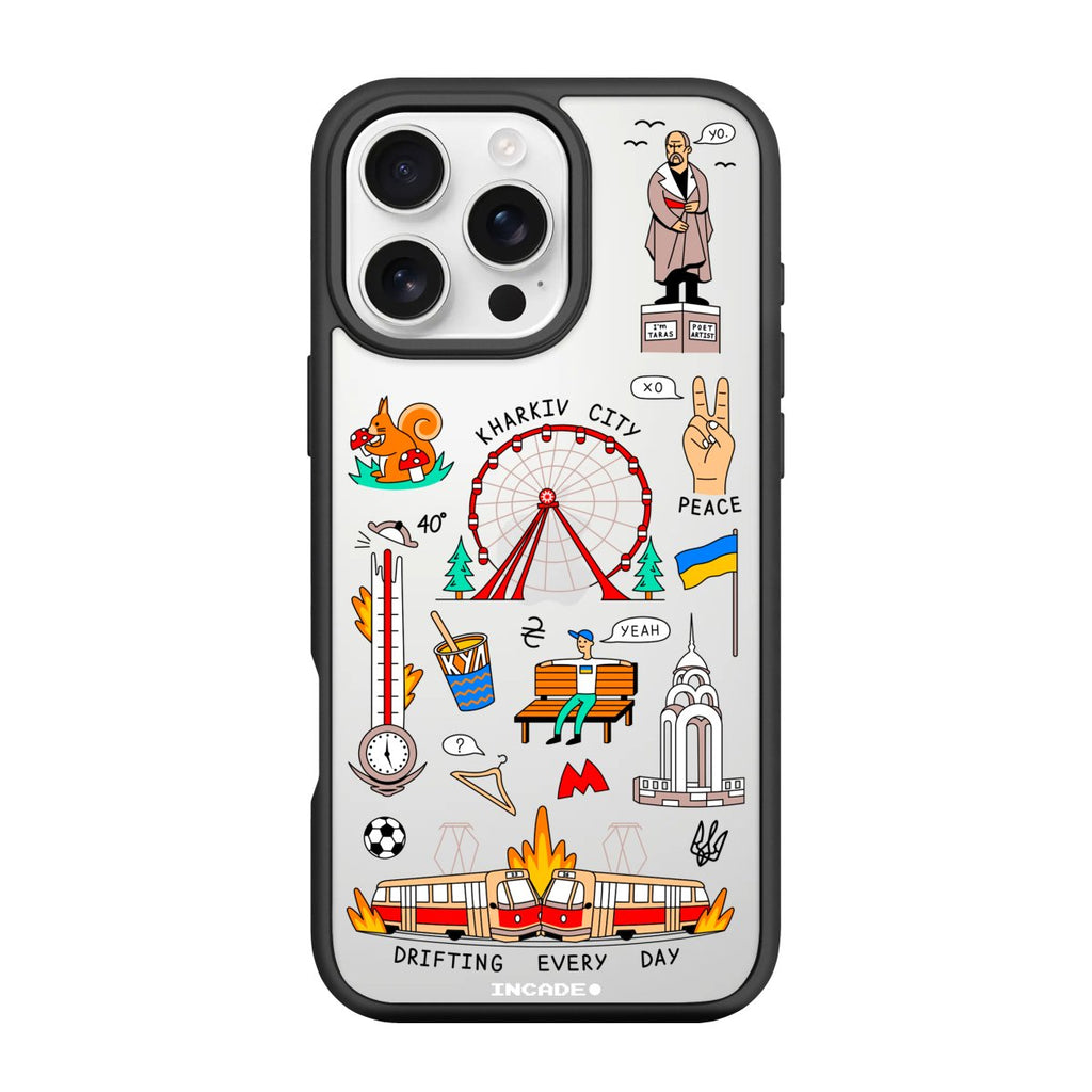 Чохол для iPhone 16 Pro KHARKIV - INCADE